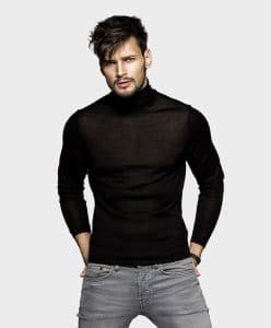 لباس مردانه مشکی ساختگی - تصویر 2