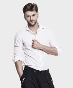 پیراهن سفید مردانه - تصویر 2